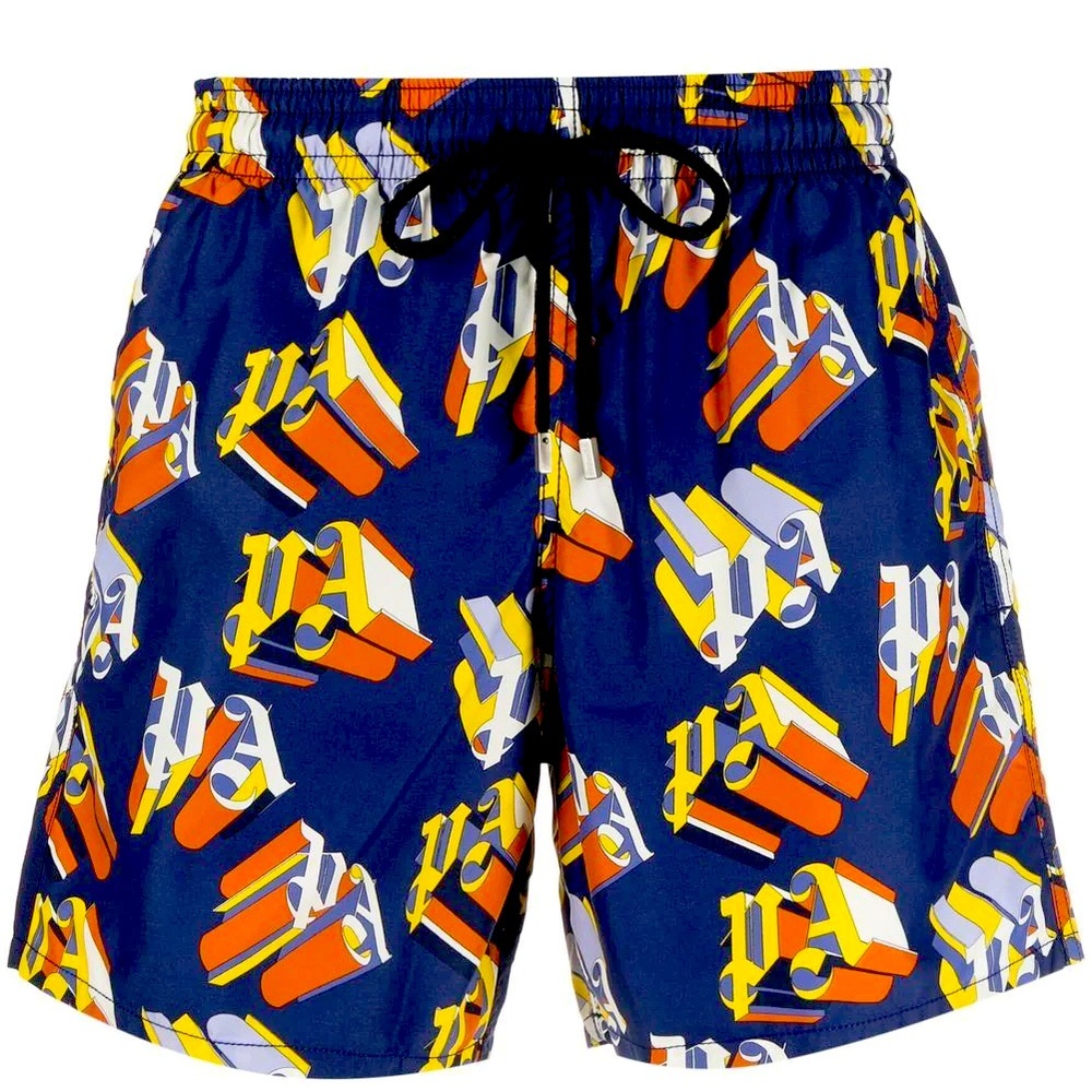 PALM ANGELS X VILEBREQUIN MONOGRAM BATHING SUIT
